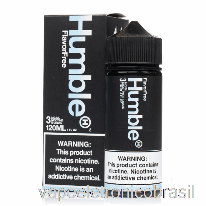 Vape Recarregável Sem Sabor - Humilde Suco Co. - 120ml 0mg